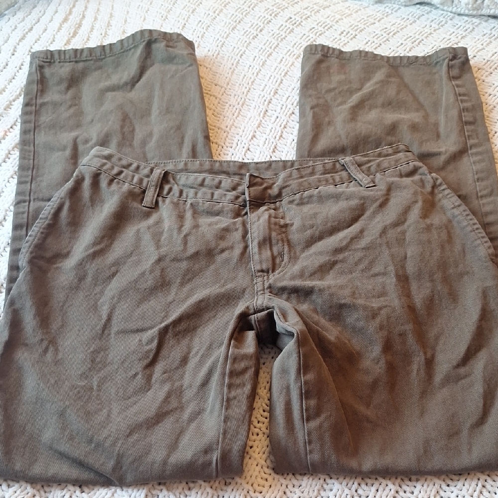 John Galt Casual Pants in Army Green Size M 30X31